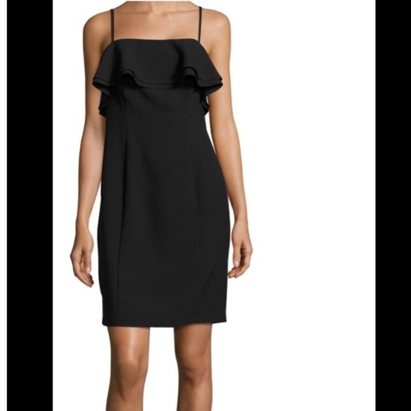 karl lagerfeld black dress